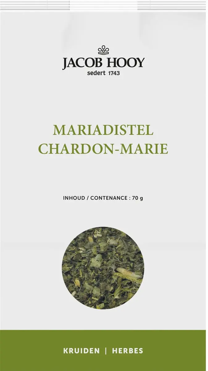 Jacob Hooy Mariadistel Kruiden 70g