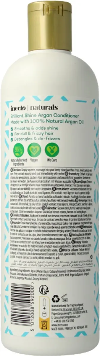 Inecto Argan Conditioner 500ml