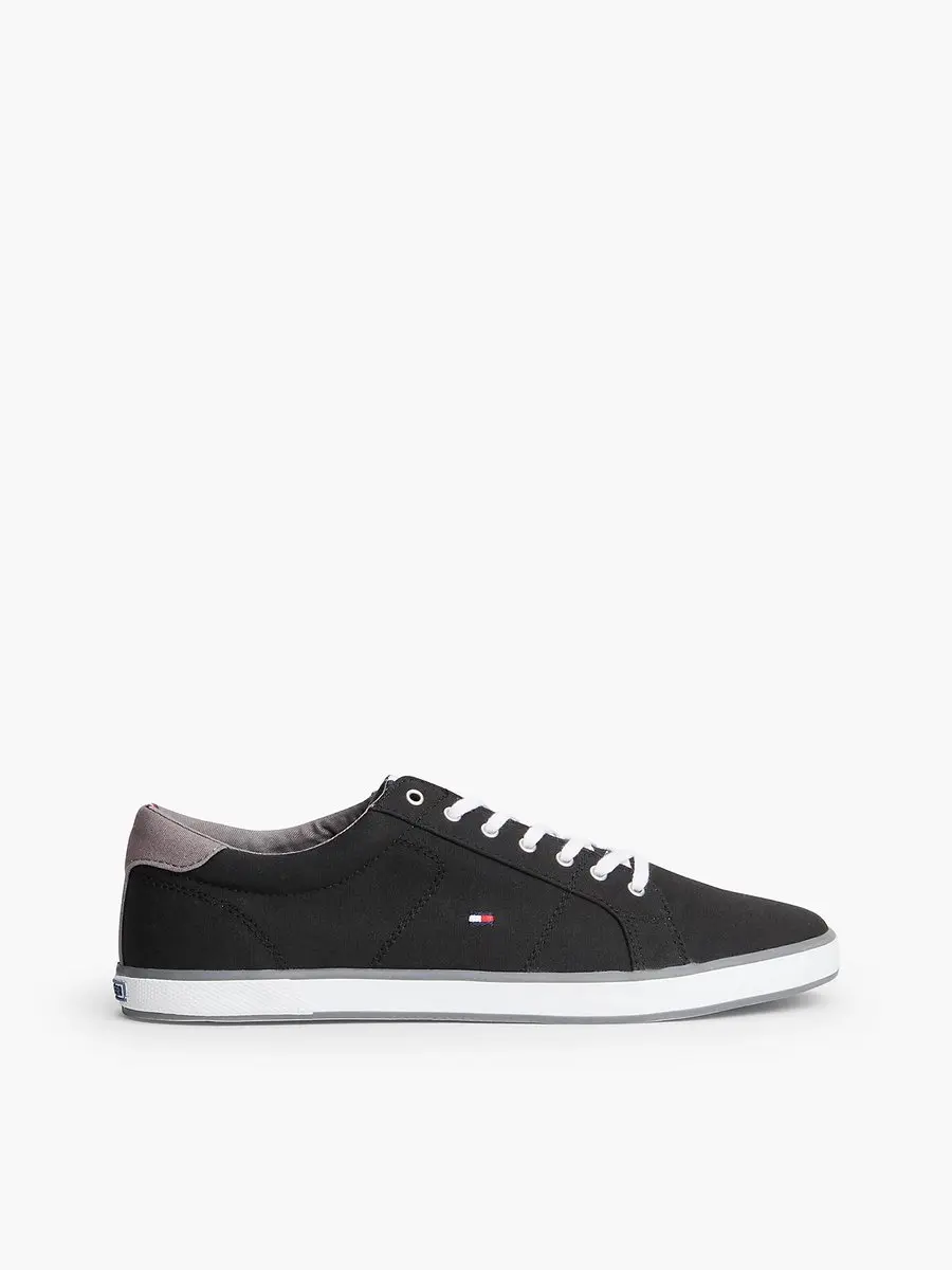 Tommy Hilfiger Harlow FM0FM00596-990 Sneakers - 41 - Zwart/Grijs/Wit - afbeelding 2 van 6