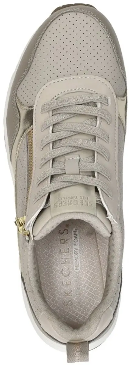 Skechers UNO Metallic Sliders Dames - Taupe - 36 - afbeelding 6 van 6