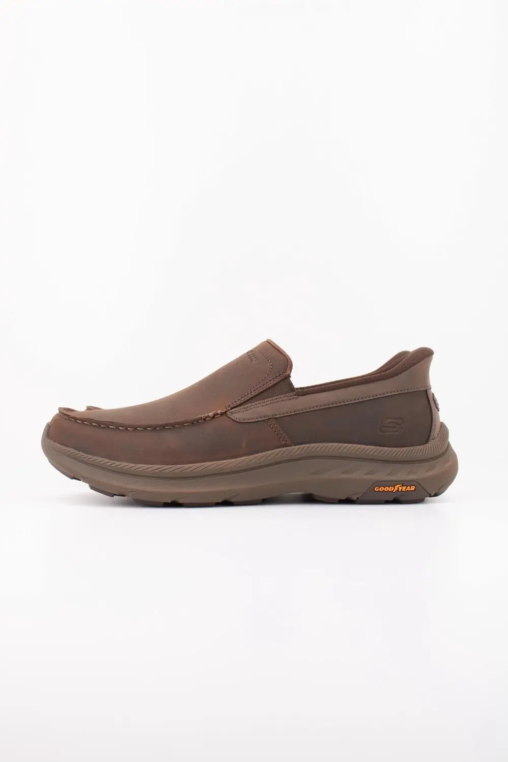 Skechers Pollard Slip-Ins Sneakers 205334-COC - Bruin - afbeelding 3 van 6