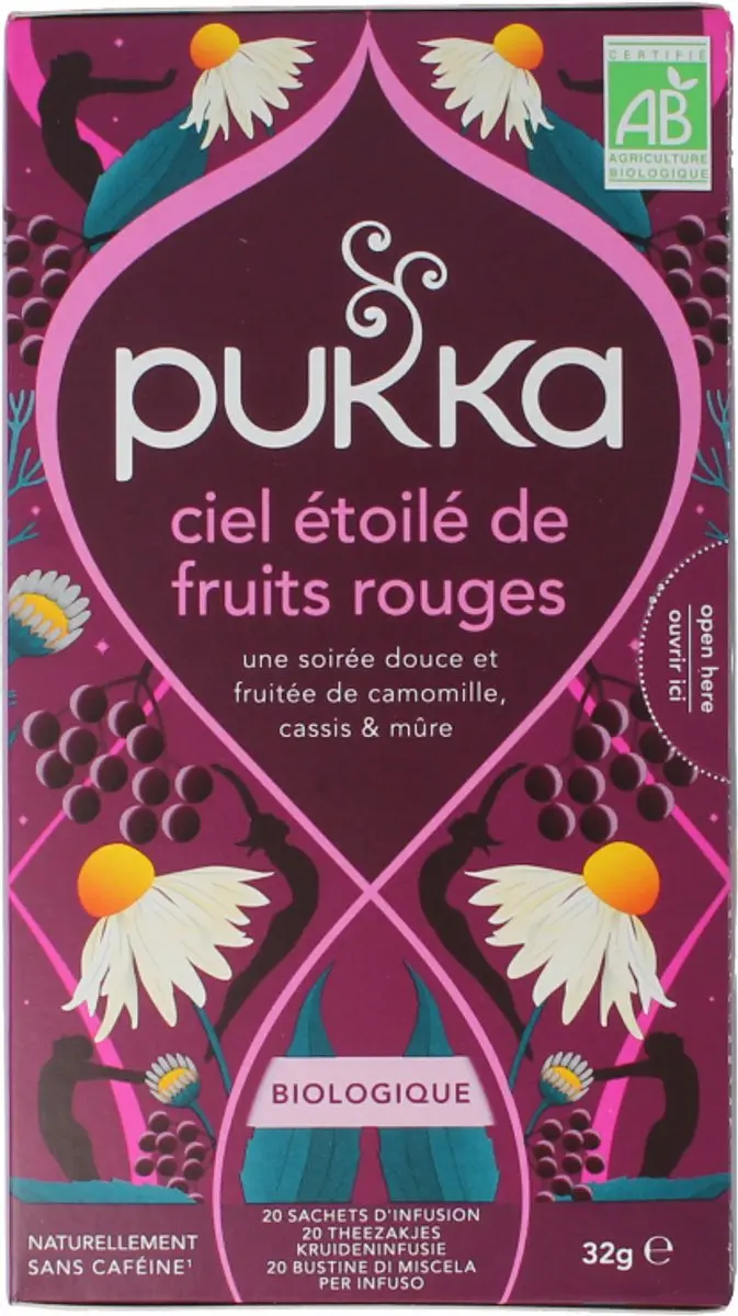 Pukka Night Time Berry Bio 20 Zakjes