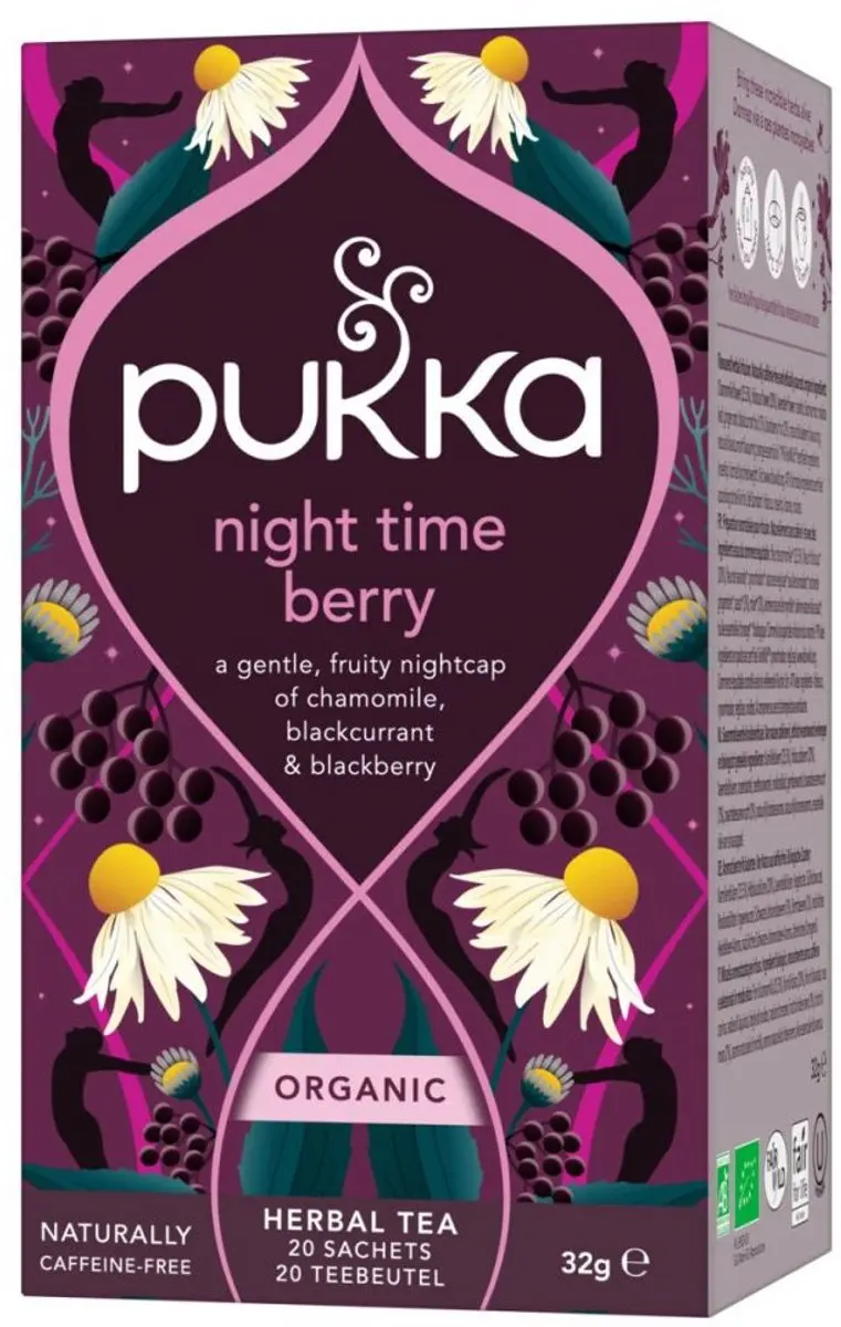 Pukka Night Time Berry Bio 20 Zakjes