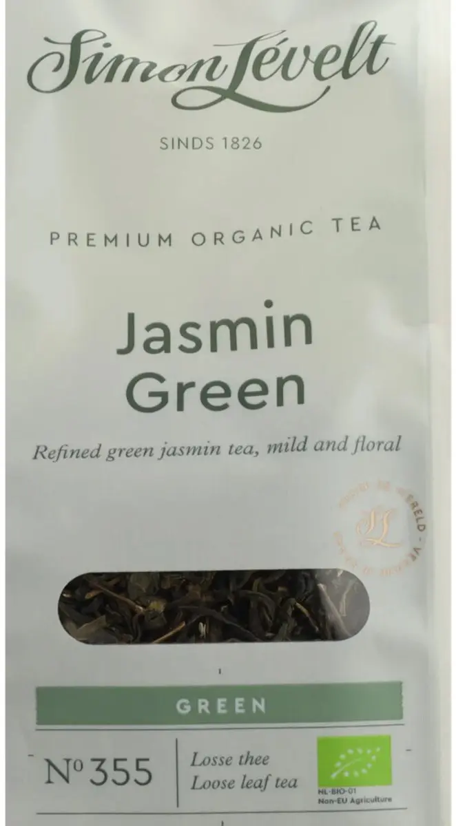 Simon Lévelt Jasmin Green Premium Organic Thee 90g - afbeelding 3 van 6