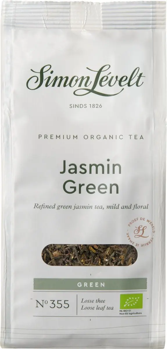 Simon Lévelt Jasmin Green Premium Organic Thee 90g