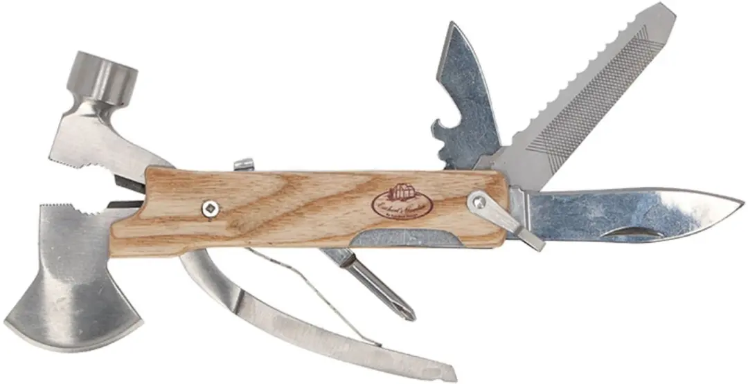 Multitool hamer L 7,6 x D 2,2 x H 14,6 cm mooi cadeau voor mannen
