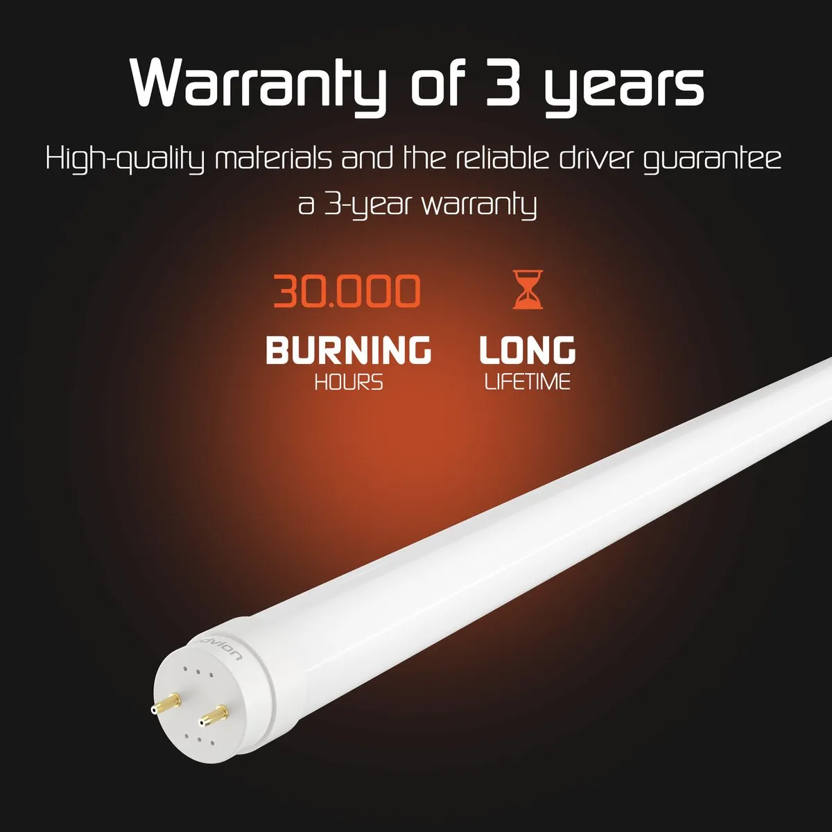 LEDVION LED TL Buis 60cm 9W 4000K - Helder