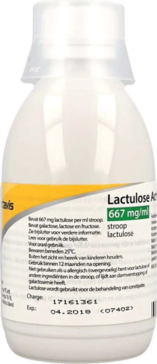 Sanias Actavis Lactulose Siroop 667mg/ml 300ml
