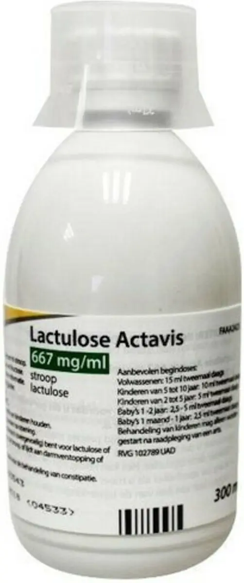 Sanias Actavis Lactulose Siroop 667mg/ml 300ml