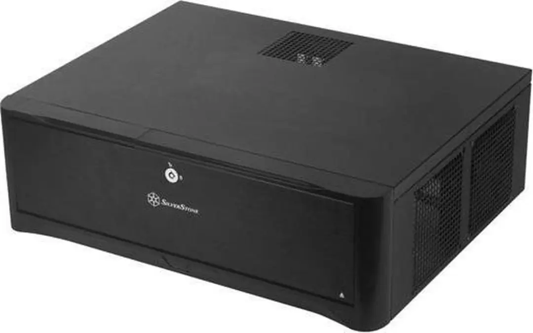 SilverStone GD06B Desktop Behuizing - Zwart