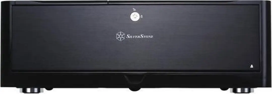 SilverStone GD06B Desktop Behuizing - Zwart