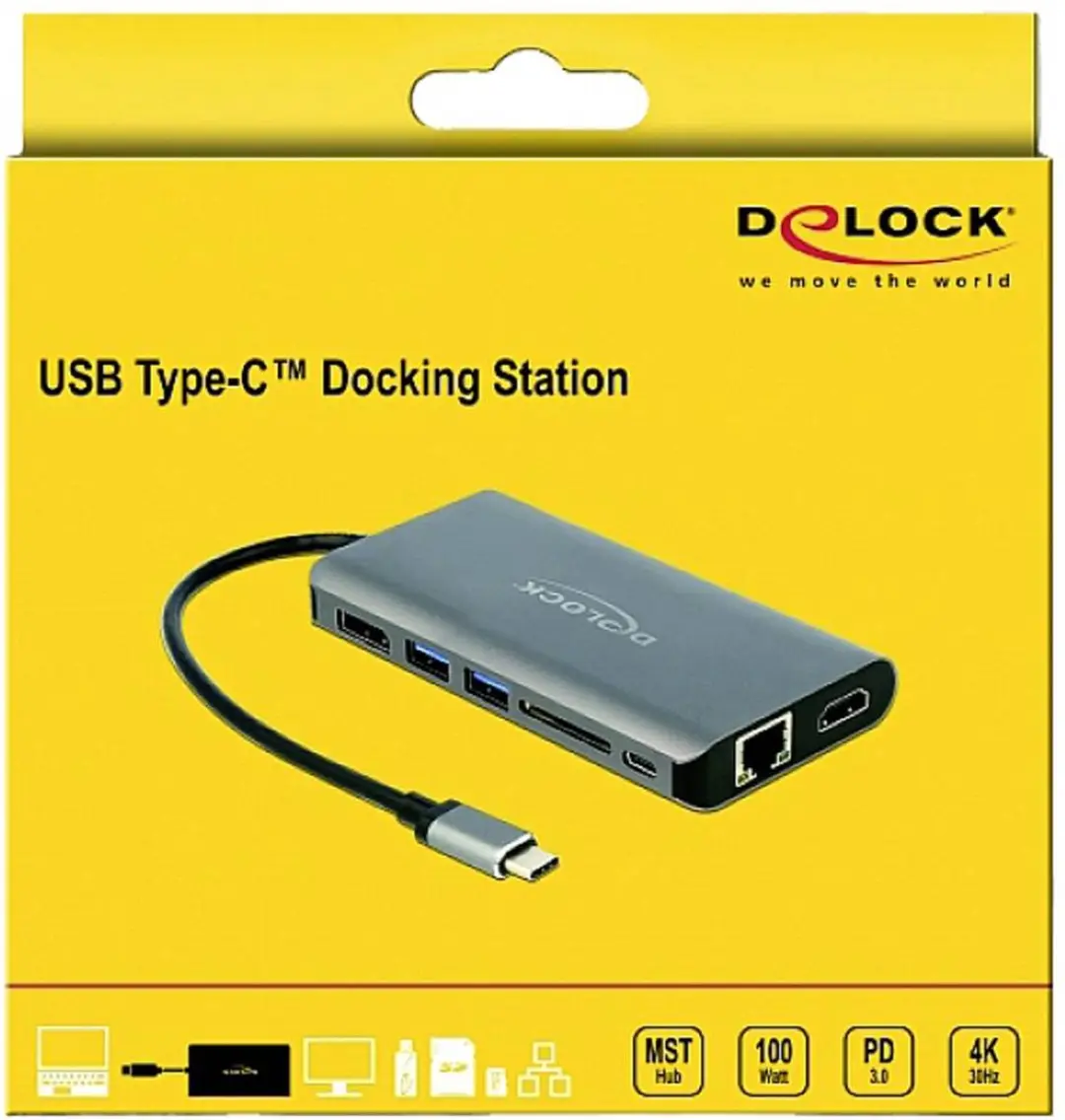 Reflecta DELOCK 87683 Dockstation - Grijs - afbeelding 3 van 6