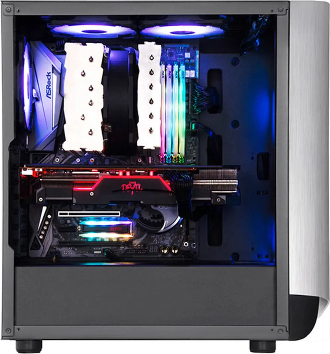 SilverStone SETA A1 ATX Semi-tower - 4x 2.5" 2x 3.5" - Zwart/Zilver