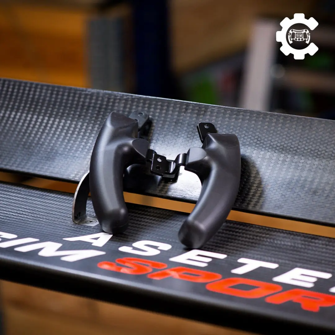 ASETEK XL Handles 40-035-0035005 Racesim Accessoires - Assetto Corsa - Zwart - afbeelding 2 van 4