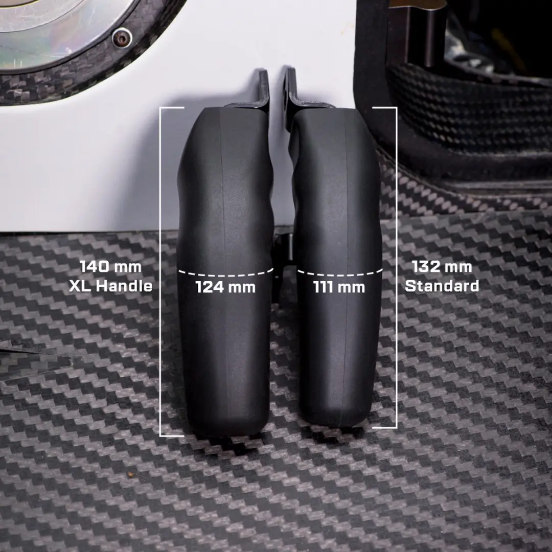 ASETEK XL Handles 40-035-0035005 Racesim Accessoires - Assetto Corsa - Zwart - afbeelding 3 van 4