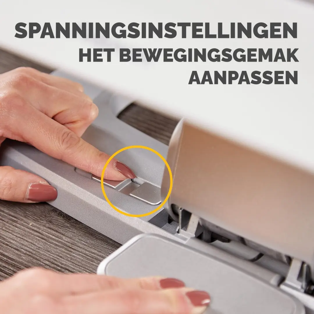 Fellowes Hana LT Voetensteun - Wit - afbeelding 4 van 6