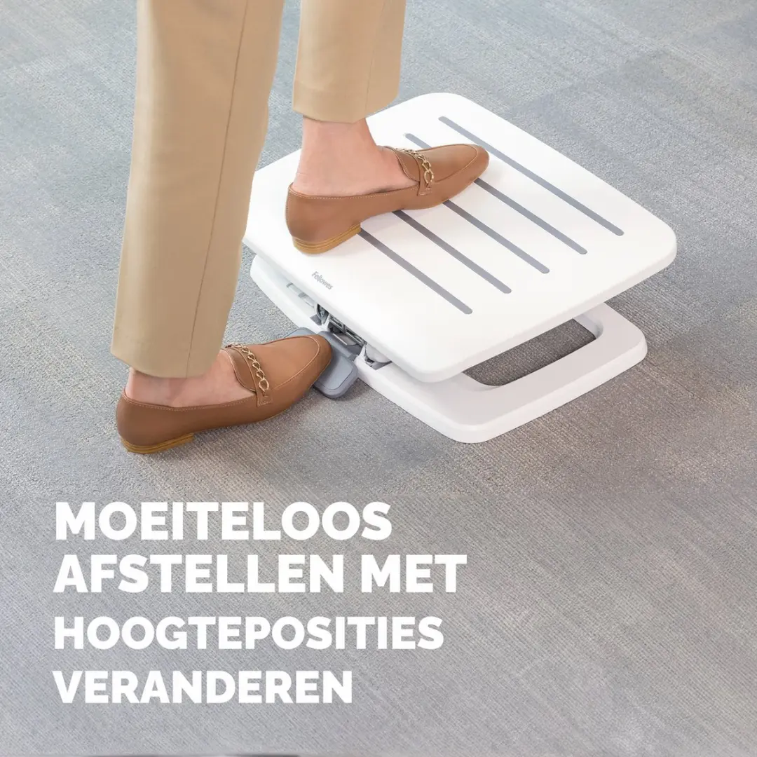 Fellowes Hana LT Voetensteun - Wit - afbeelding 3 van 6