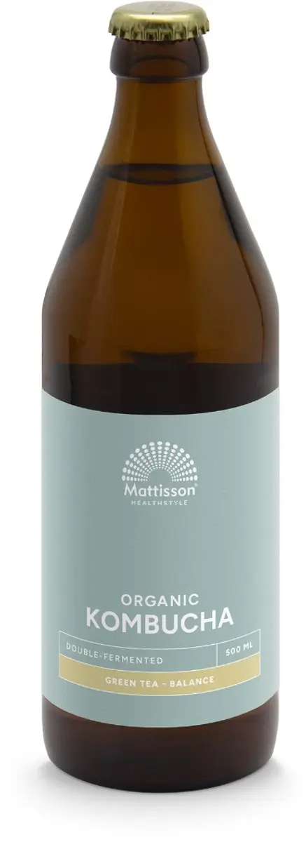 Mattisson Biologische Kombucha Green Tea Balance 500ml