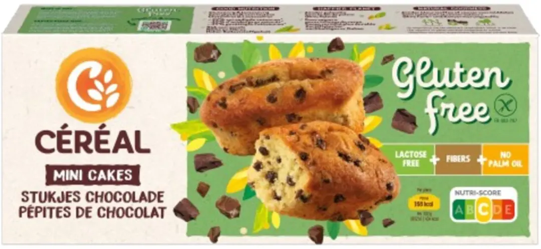 Cereal Mini Cakes Chocolade 230g