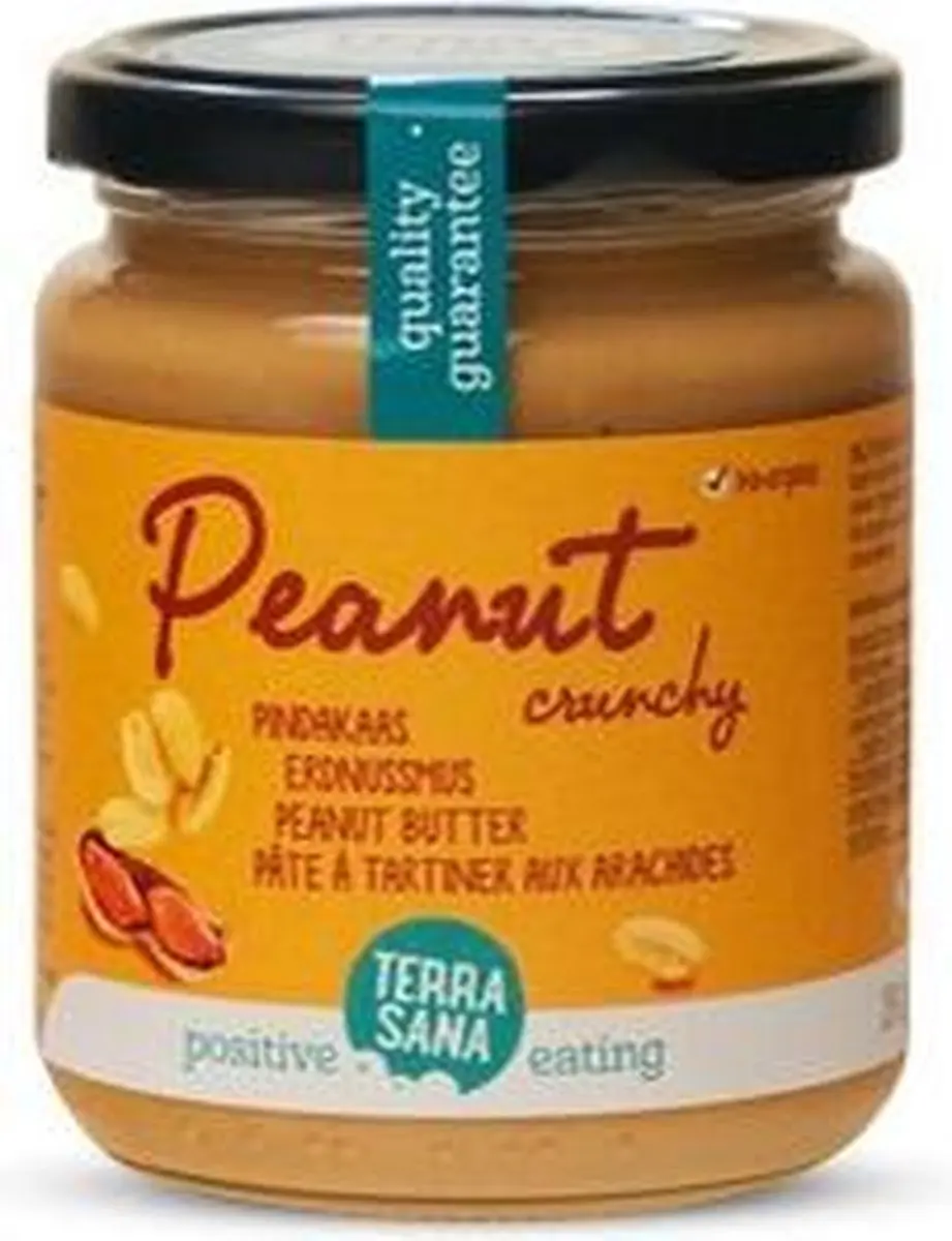 Terrasana Pindakaas Crunchy 500g