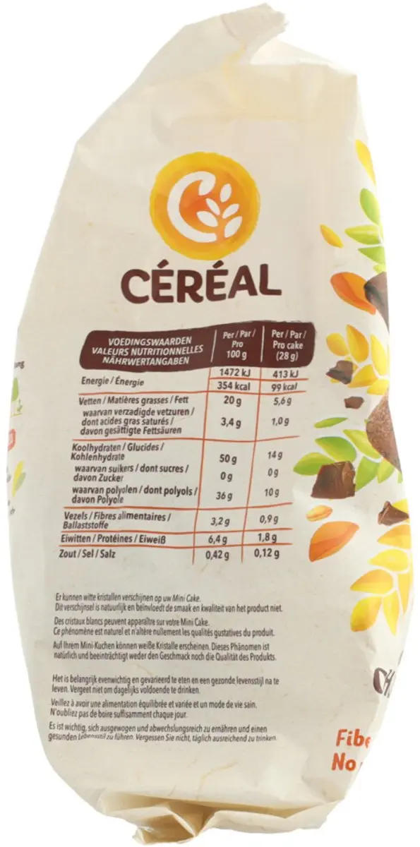Cereal Mini Cakes Chocolade 196g - afbeelding 3 van 4
