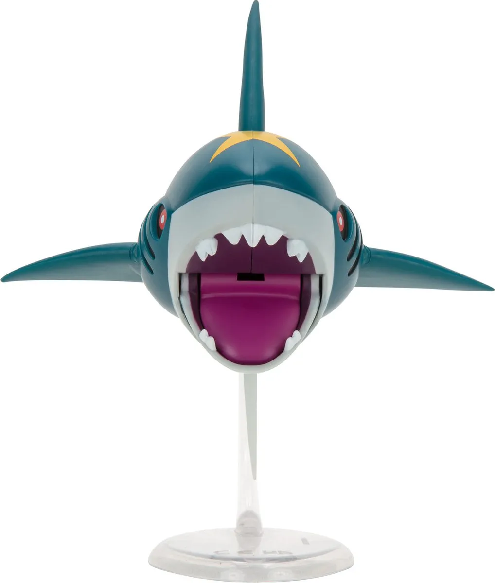 Pokémon Battle Feature Sharpedo Speelfiguur 11cm - Multikleur