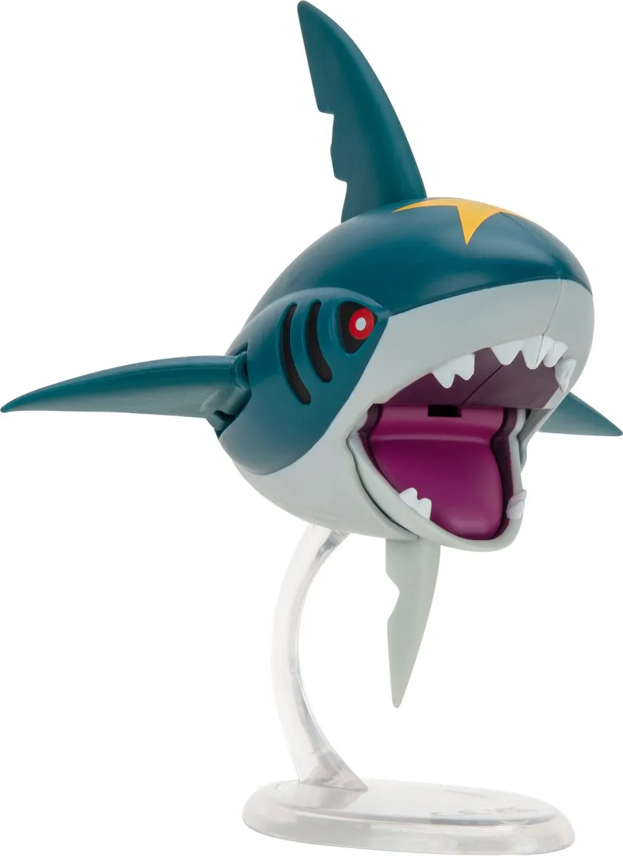 Pokémon Battle Feature Sharpedo Speelfiguur 11cm - Multikleur