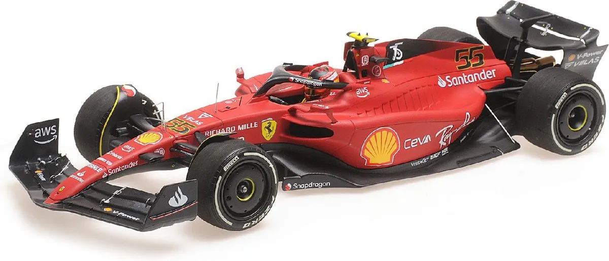Ferrari F1-75 #55 C. Sainz GP Australia 2022 BBR