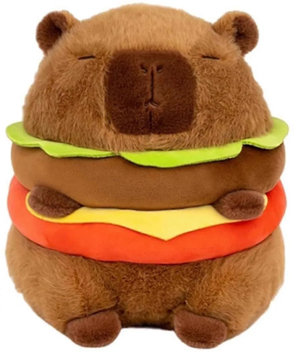 Topknuffels Capybara Pluche Knuffel 23cm - Bruin