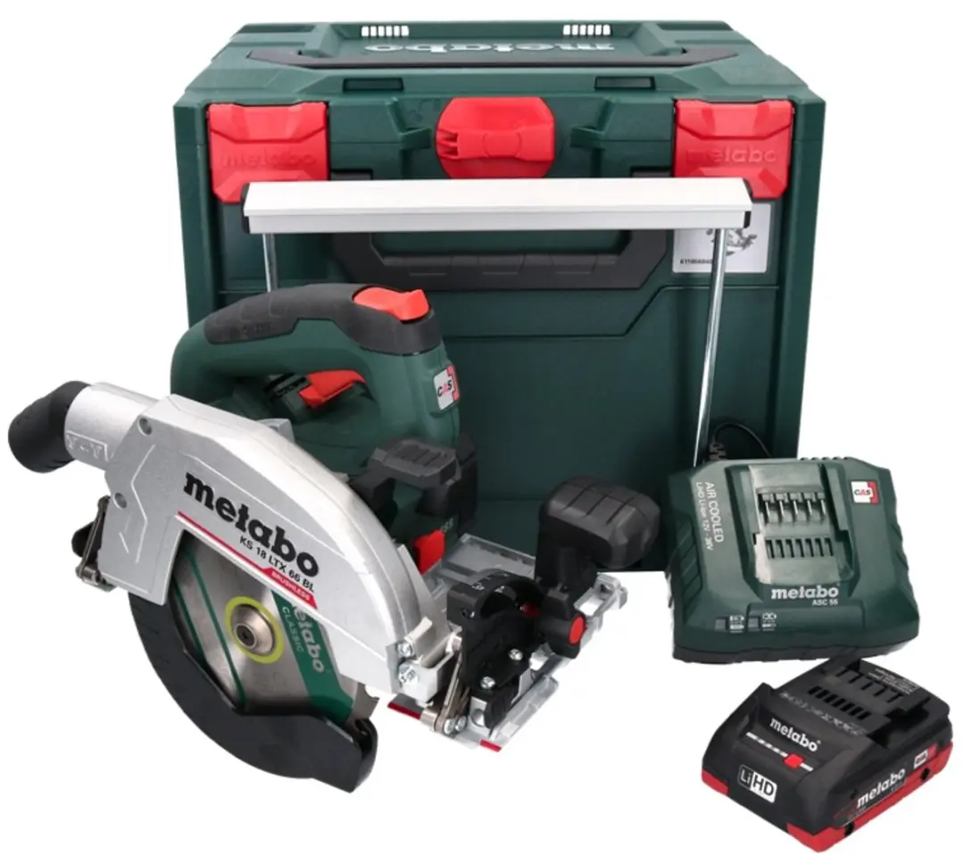 Metabo KS 18 LTX 66 BL Accu-handcirkelzaag 165mm - 18V - 4,0Ah - afbeelding 2 van 5