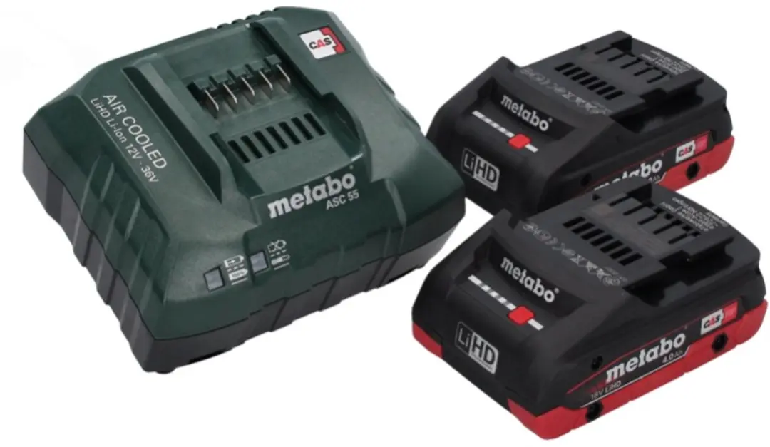 Metabo KS 18 LTX 66 BL Accu-handcirkelzaag 165mm - 2x 4,0Ah + Oplader - afbeelding 4 van 5