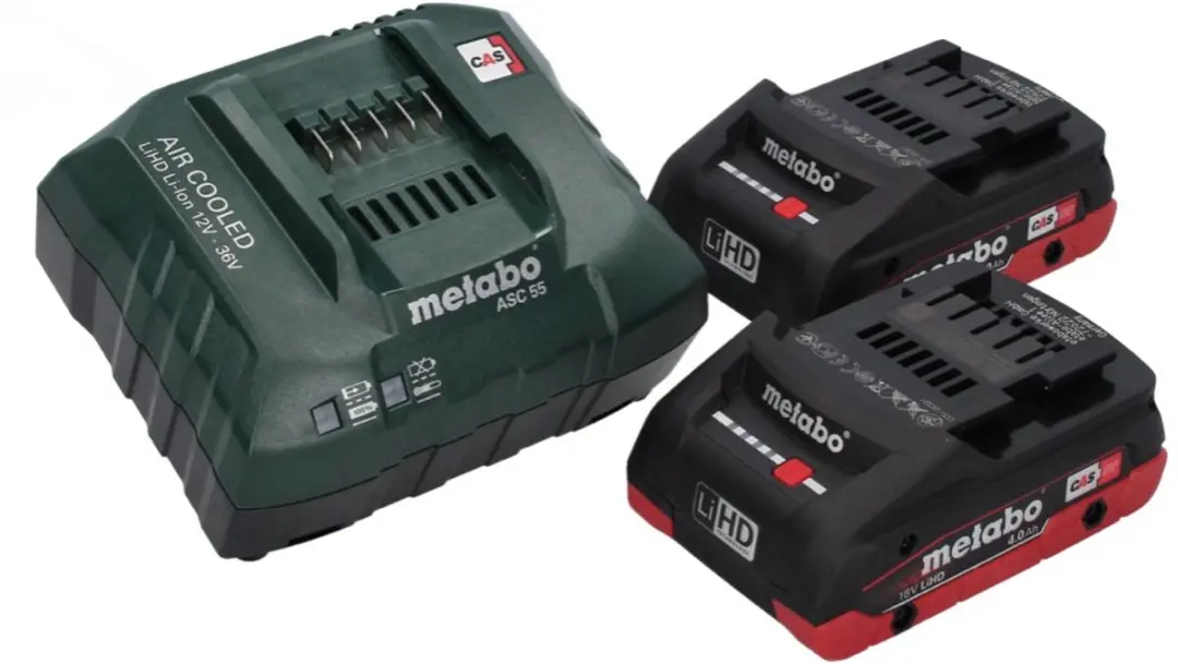Metabo KS 18 LTX 66 BL Handcirkelzaag 165mm - 2x 4,0Ah Accu + Oplader - afbeelding 5 van 5