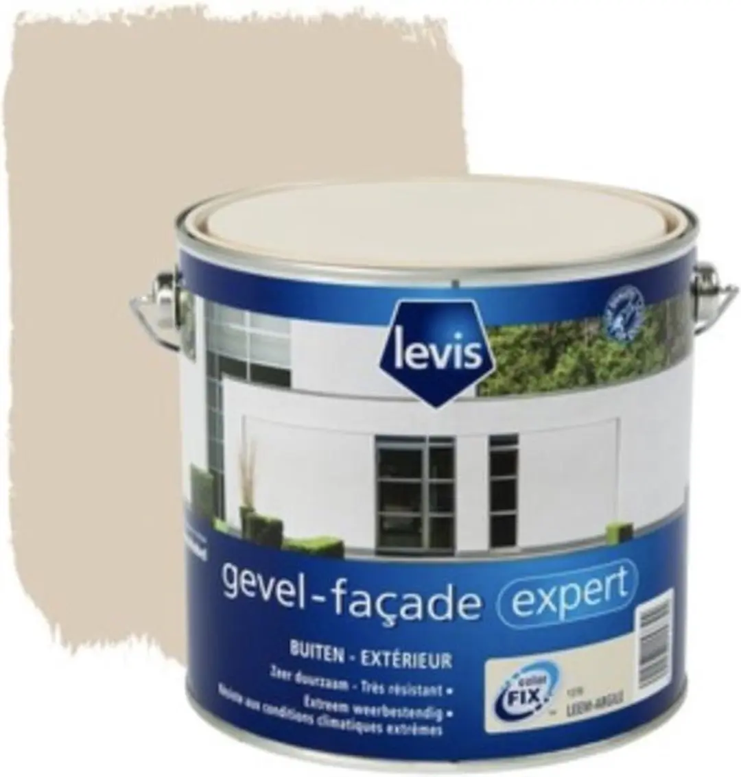 Levis Gevel Expert muurverf zijdeglans leem 1 L