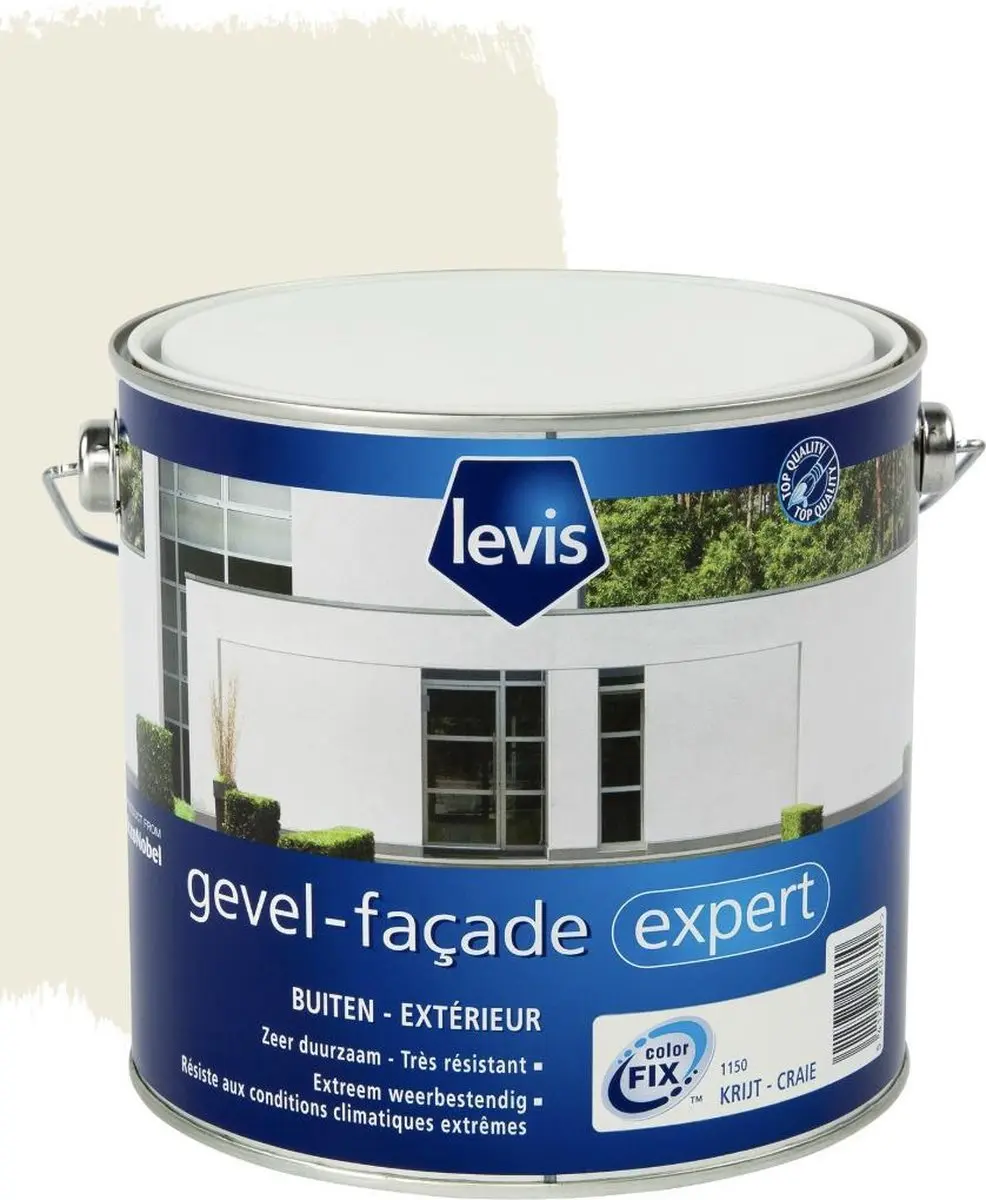 Levis Gevel Expert muurverf zijdeglans krijt 2,5 L