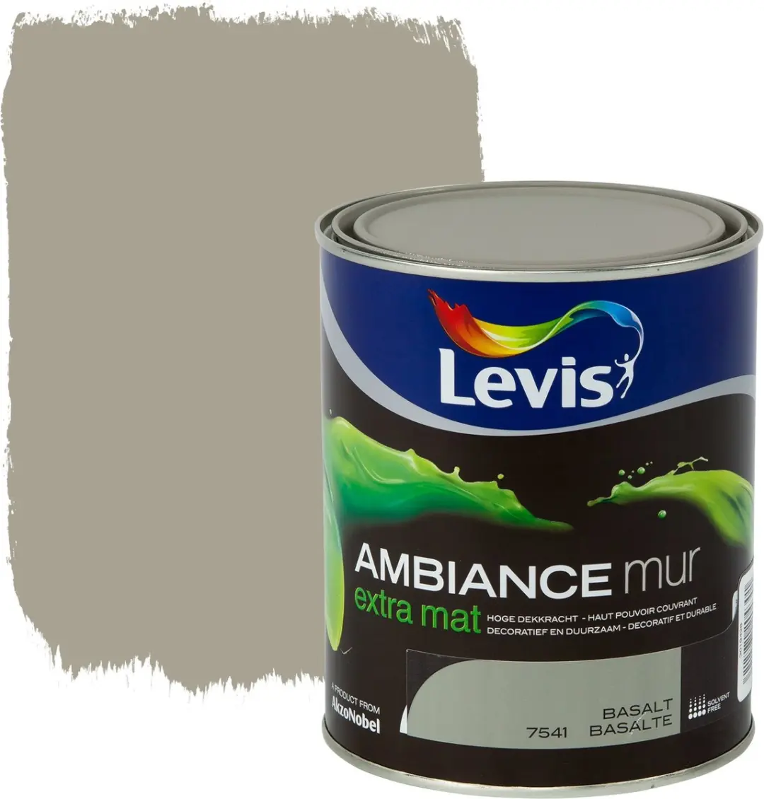 Levis Ambiance Mur Extra Mat Basalt 1L