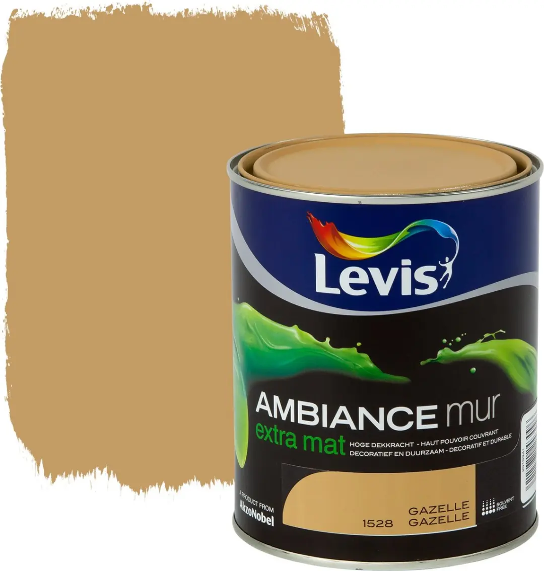 Levis Ambiance Mur Extra Mat Gazelle 1L