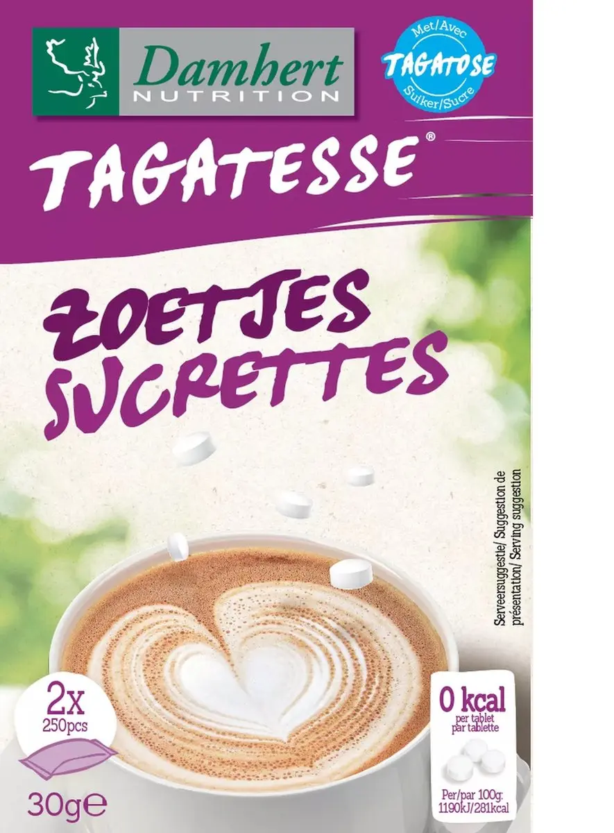 Damhert Tagatesse Tafelzoetstof 500 Stuks - 350g