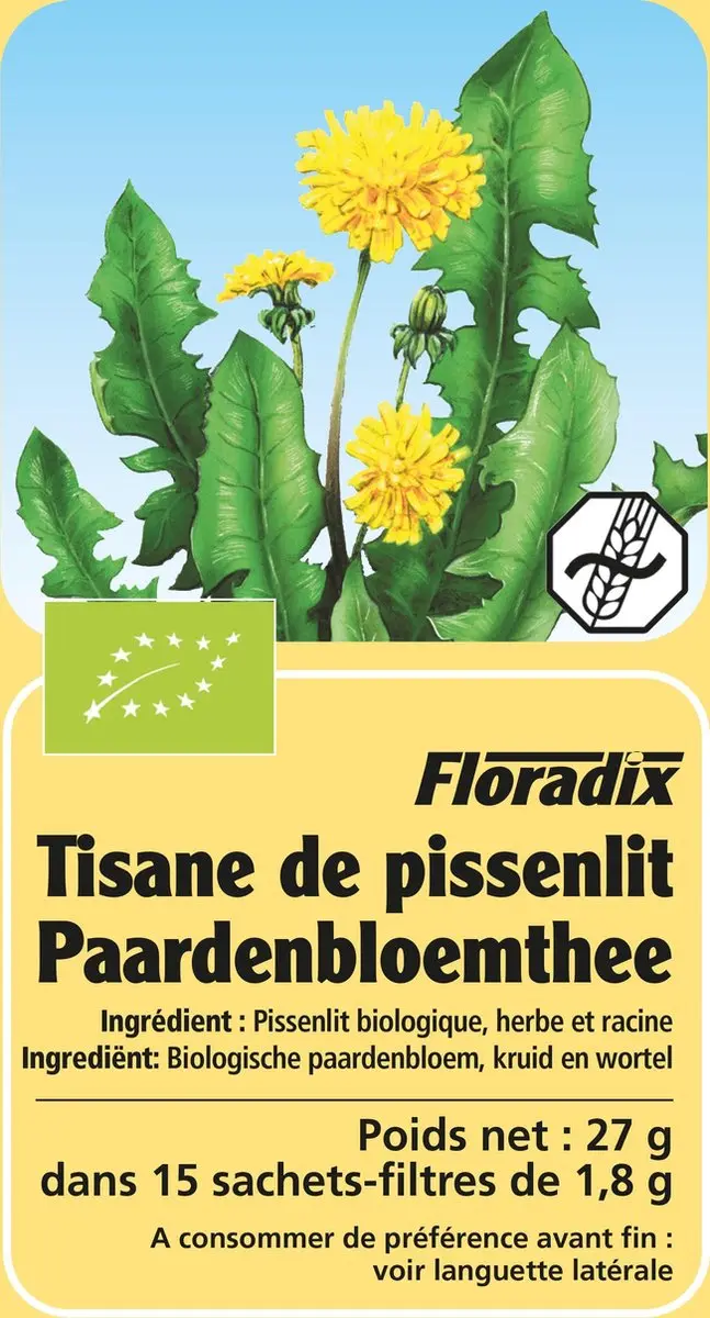 Salus Floradix Paardenbloemthee 15 Zakjes