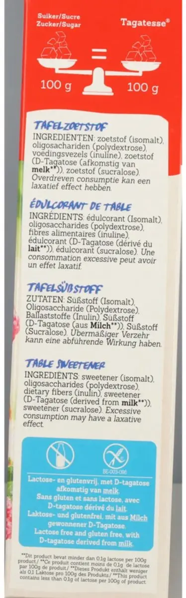 Damhert Tagatesse Zoetstof 500g