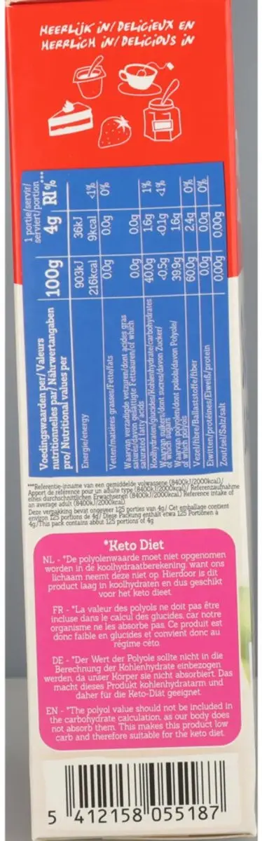 Damhert Tagatesse Zoetstof 500g