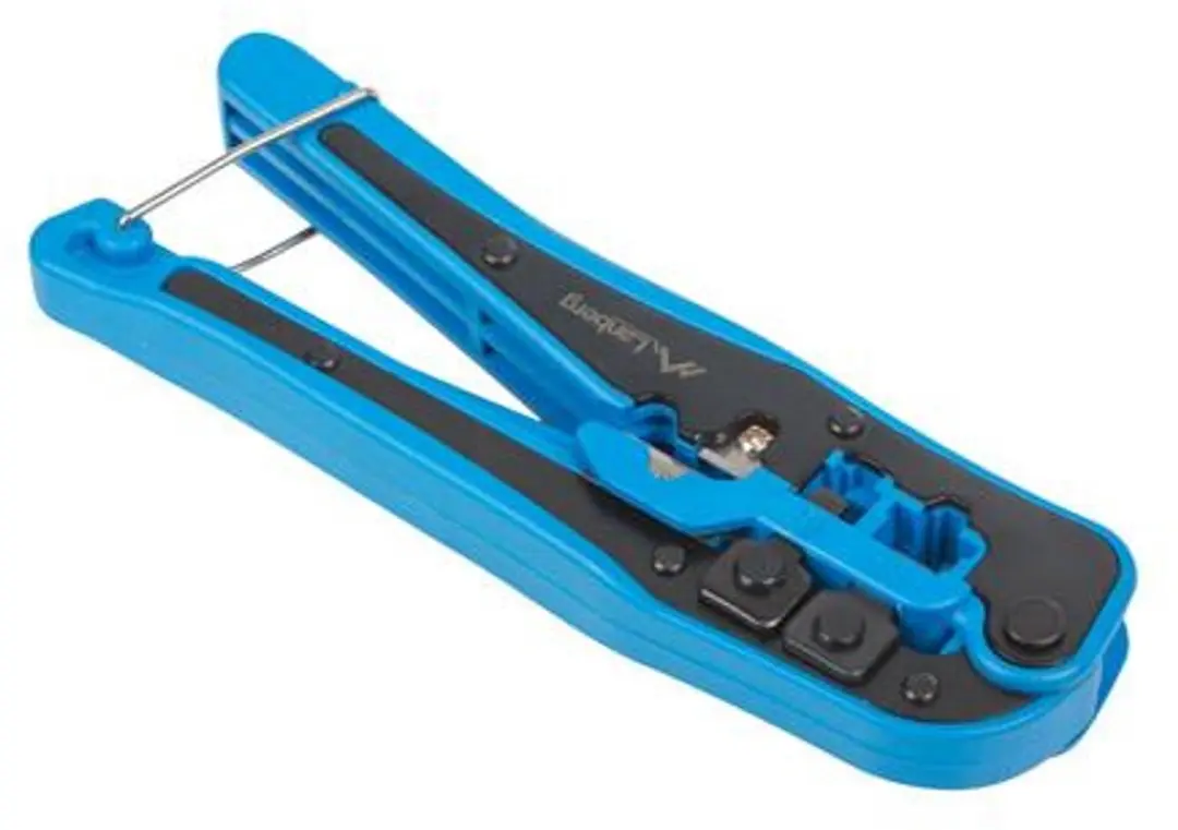 Lanberg NT-0303 Krimptang & Stripper Set - RJ45 FTP/UTP Connectoren - Blauw/Zwart - afbeelding 4 van 6