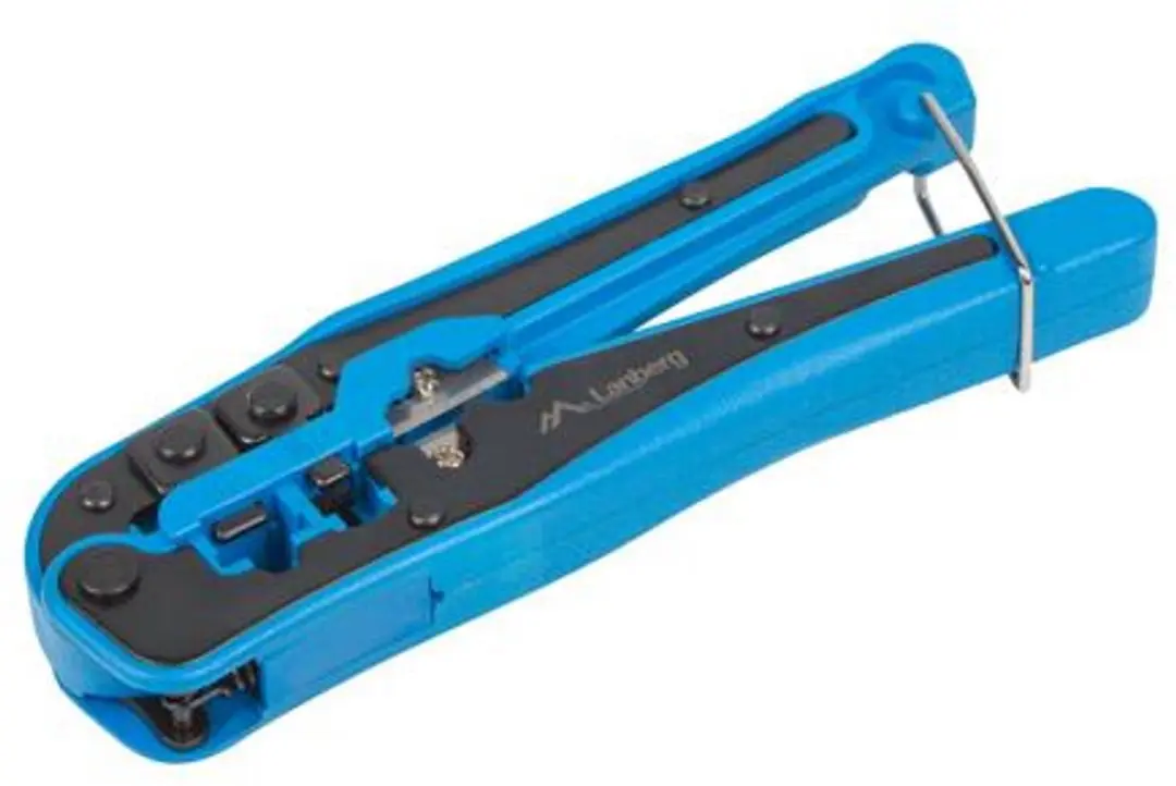 Lanberg NT-0303 Krimptang & Stripper Set - RJ45 FTP/UTP Connectoren - Blauw/Zwart - afbeelding 2 van 6