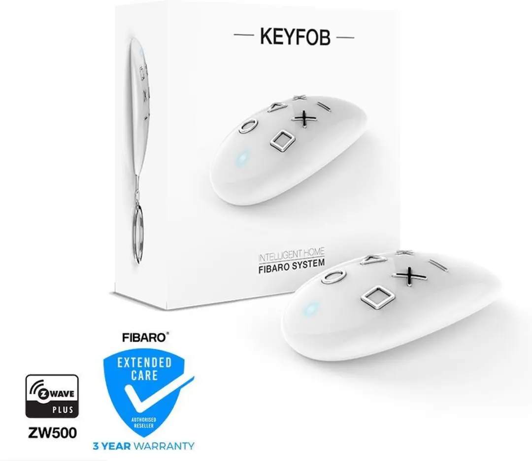 Fibaro KeyFob Z-Wave Plus Afstandsbediening