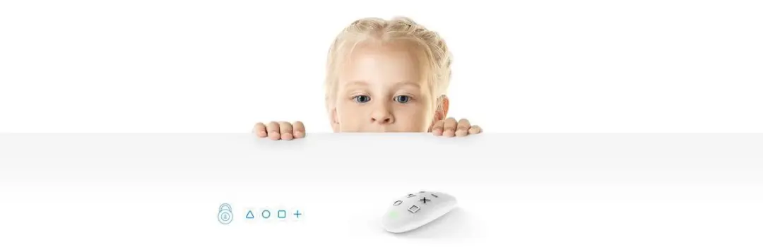Fibaro KeyFob Z-Wave Plus Afstandsbediening - Wit - afbeelding 2 van 6