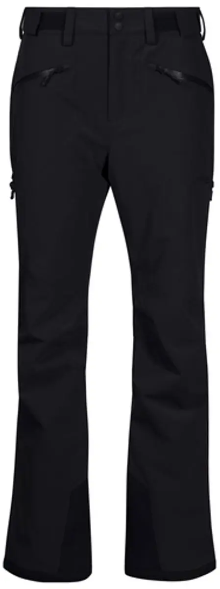 Skibroek Bergans Women Oppdal Insulated Black/Solid Charcoal-L