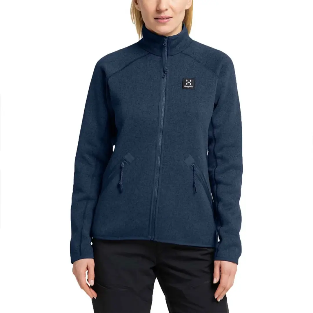 Haglöfs Risberg Fleece Dames - M - Tarn Blue - afbeelding 6 van 6