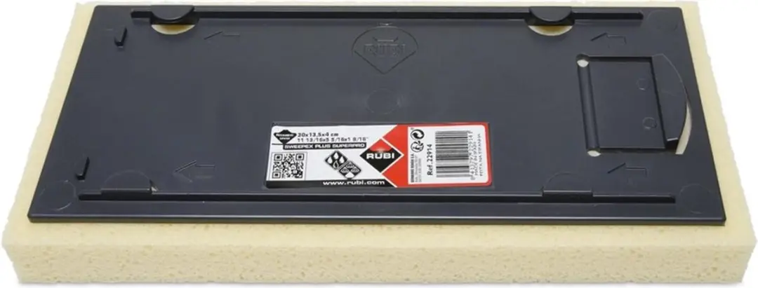Rubi Superpro Spons 300x135x40mm - Antiroest - Zwart/Beige - afbeelding 3 van 5