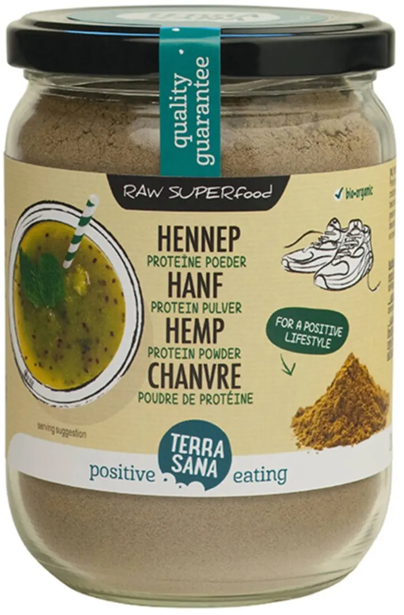 Terrasana Raw Hennep Proteïne Poeder 200g