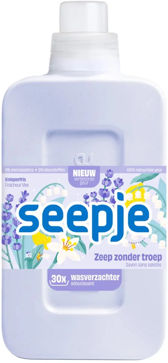 Seepje Wasverzachter Knisperfris 750ml