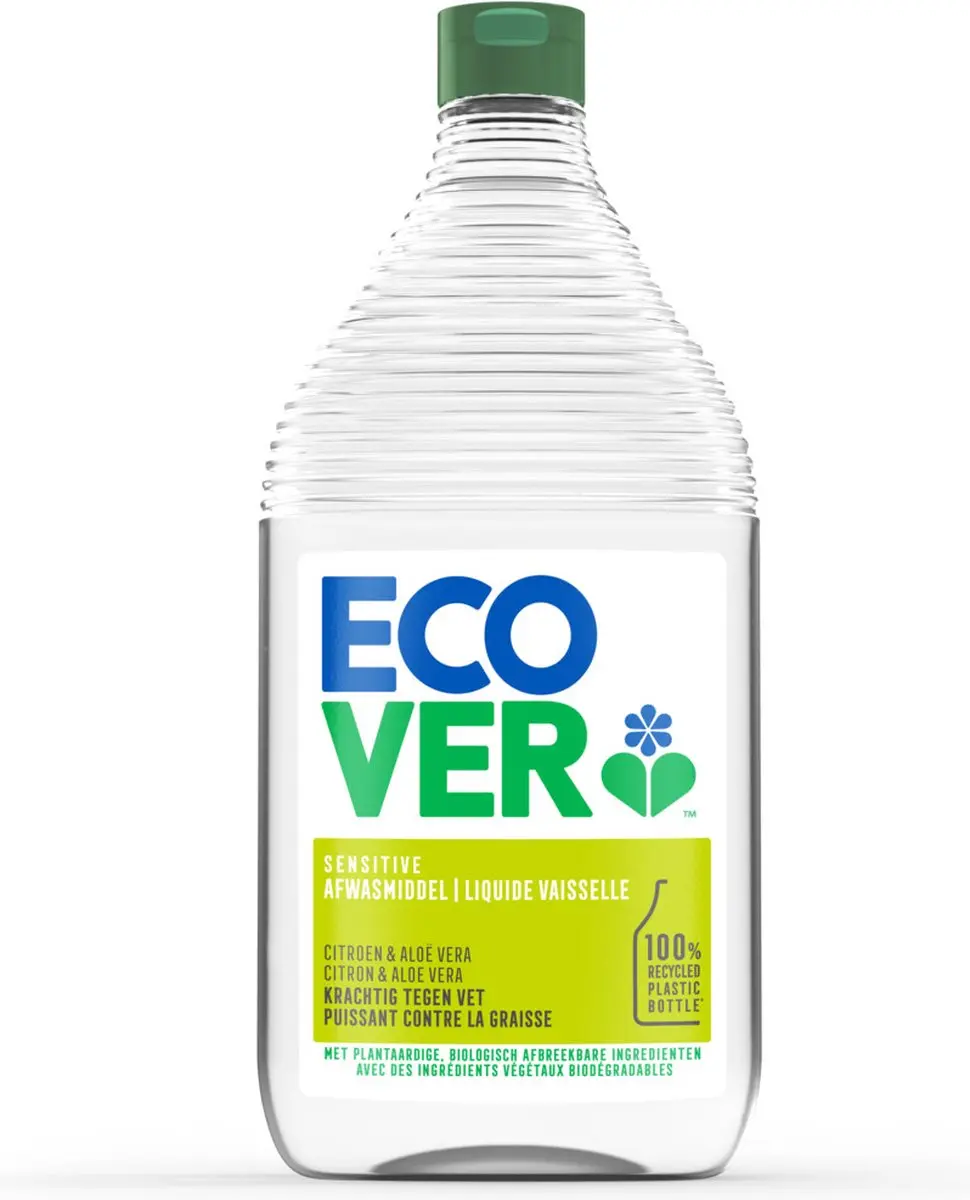 Ecover Afwasmiddel Citroen & Aloë Vera 950ml - afbeelding 6 van 6